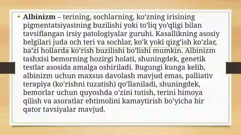 Albinizm 2