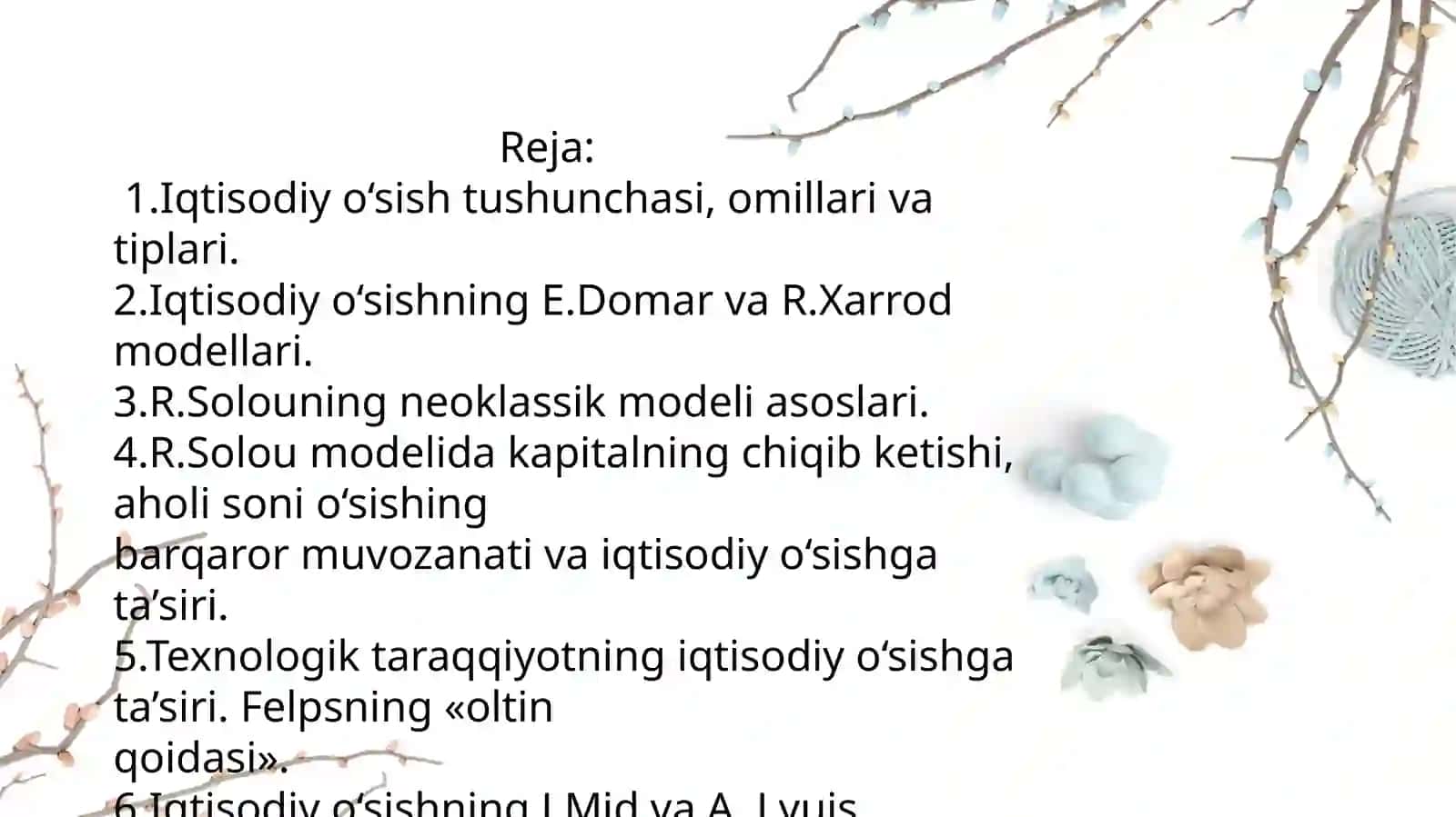 INNOVATSIYALAR VA TEXNOLOGIK TARAQQIYOTNING IQTISODIY O‘SISHDAGI ROLINI TAHLIL QILISH 2