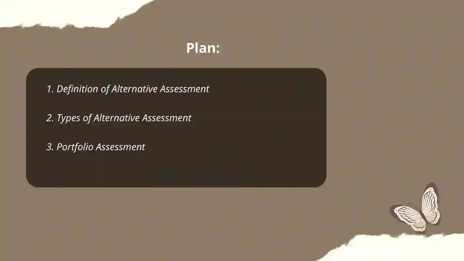 Alternative Assessment and its benefits 2