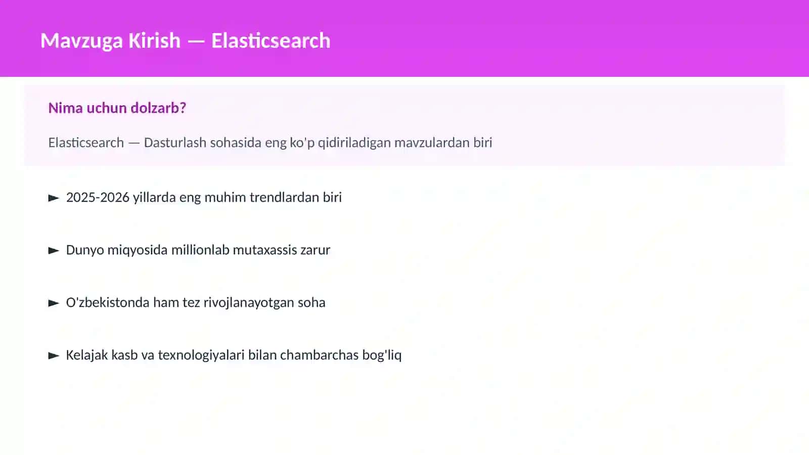 Elasticsearch 2