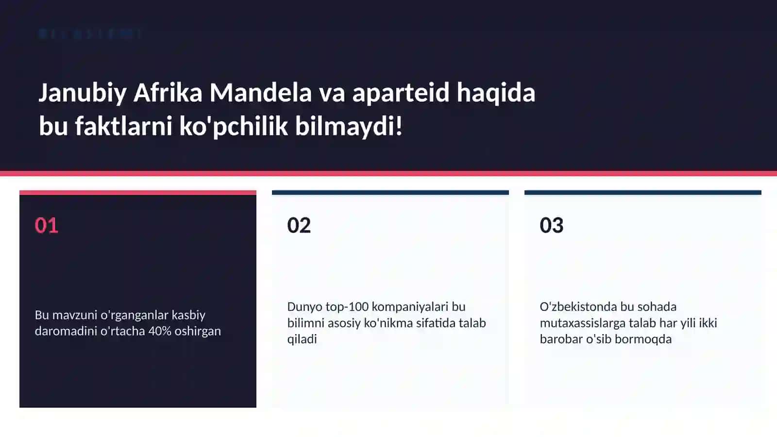 Janubiy Afrika Mandela va aparteid 2
