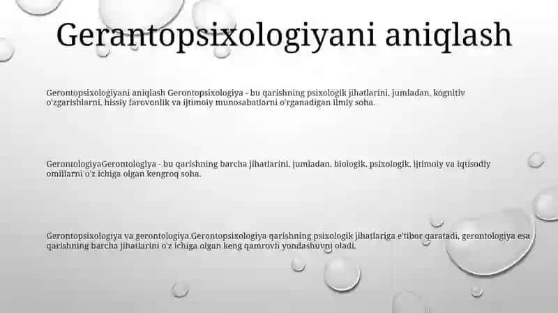 Gerantopisixalogiya 2
