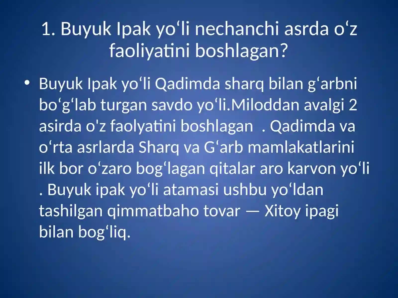 MARKAZIY OSIYO DAVLATLARINING SHAKLLANISH BOSQICHLARI 2
