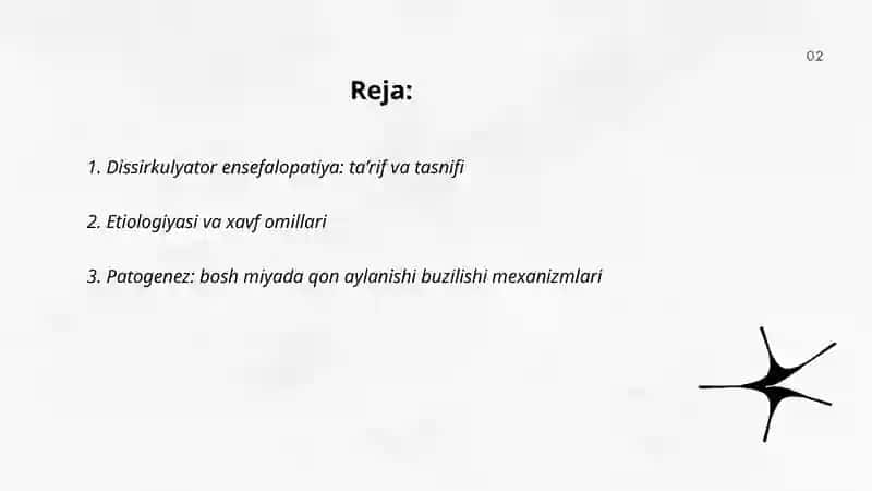 Dissirkulyator ensefalopatiya 2