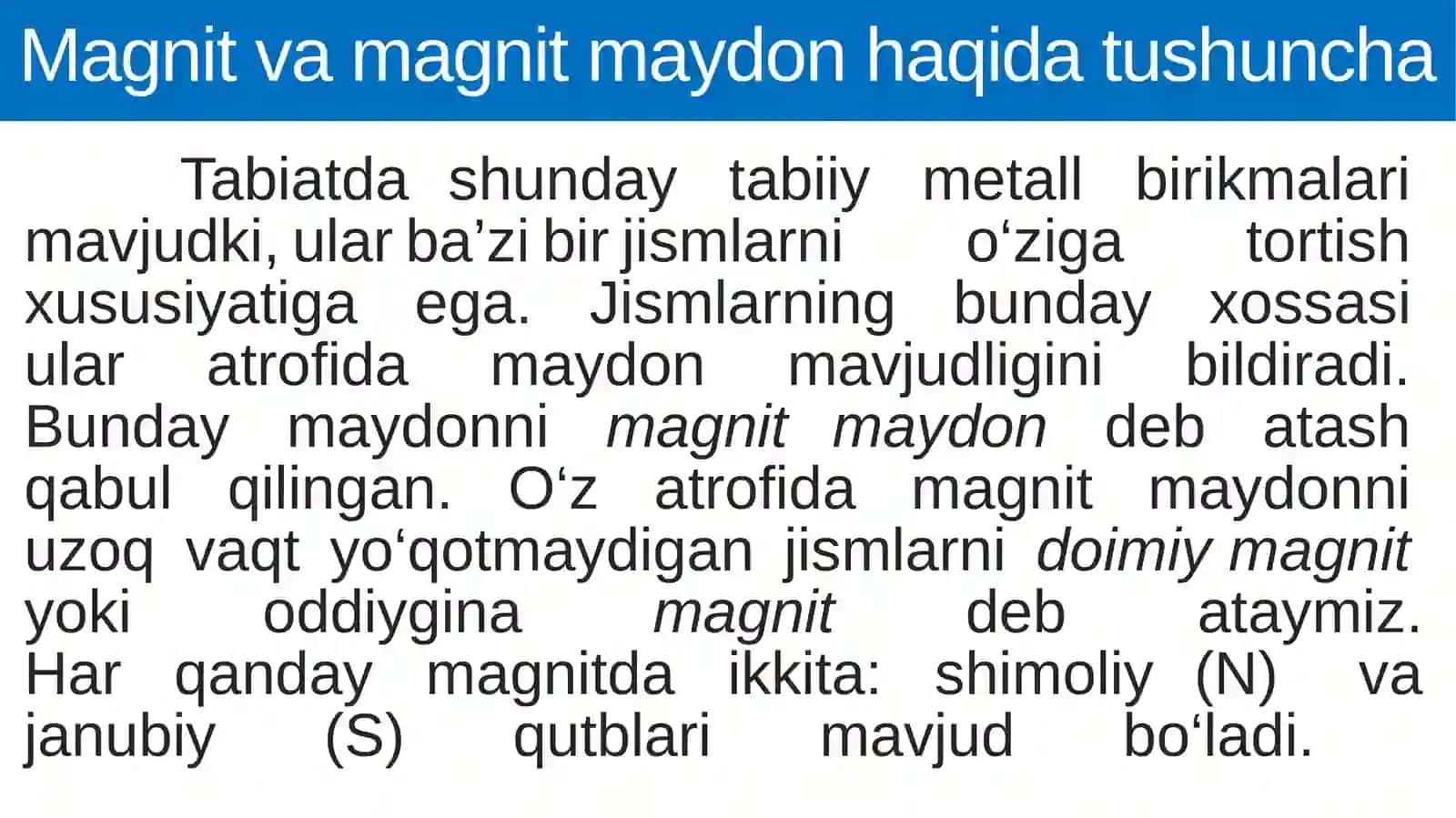 Magnit maydon 2