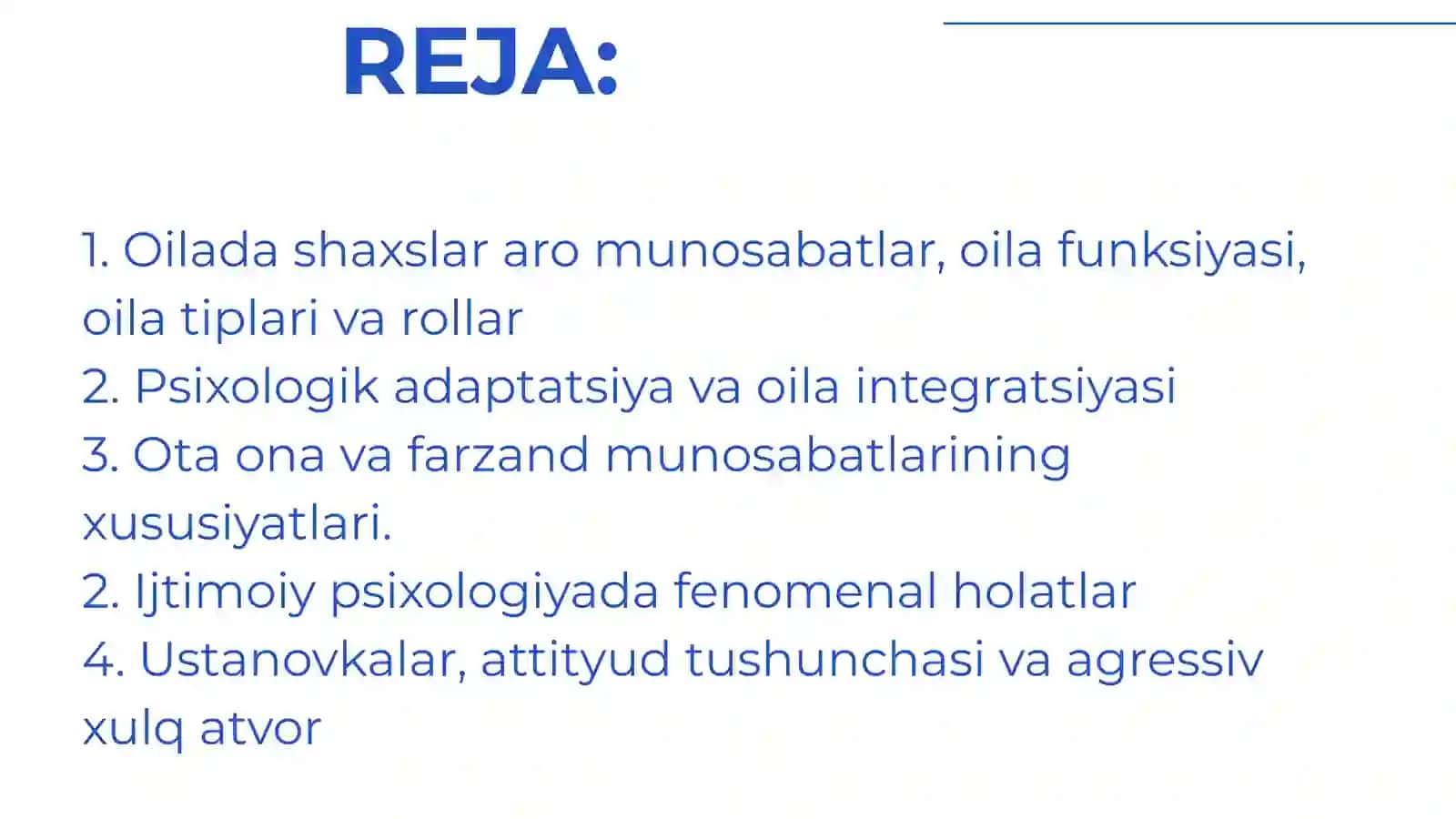 Oilapsixologiyasi 2
