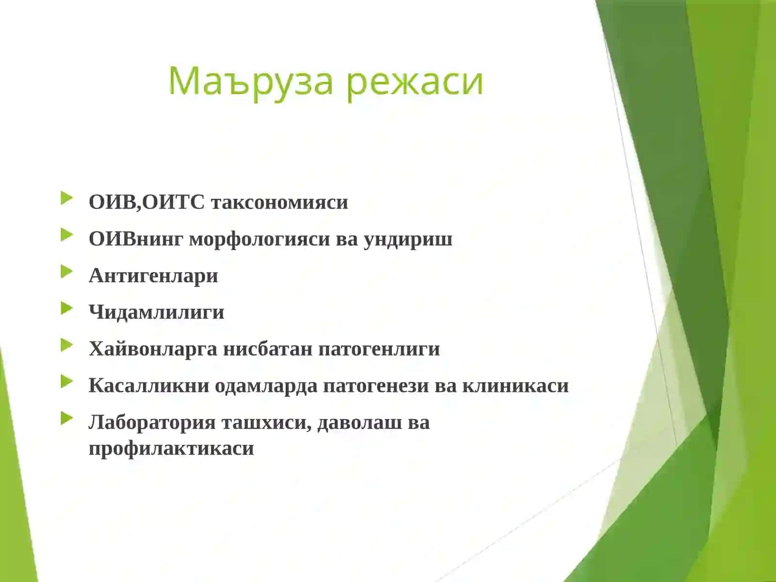 ОИВ/ОИТС: Таксономия, Морфология 2