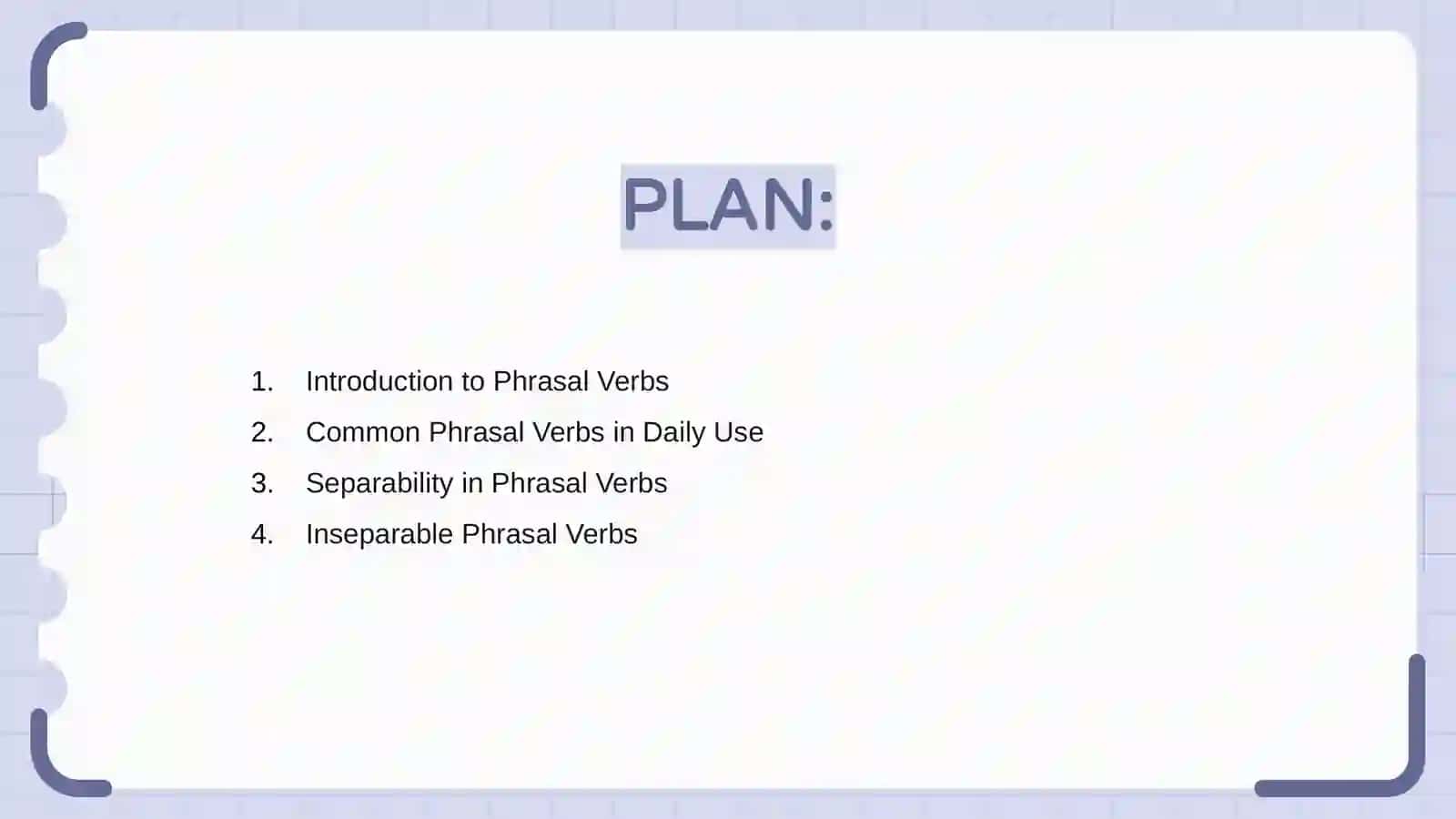 Phrasal verbs 2