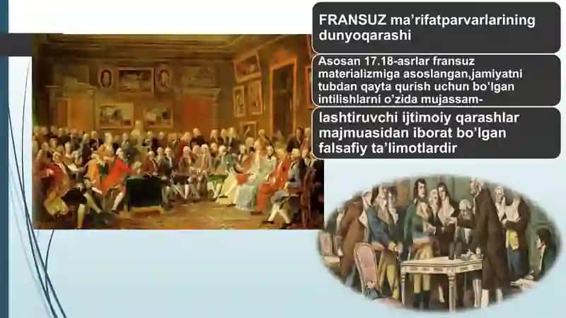 XVIII asr fransuz qomusshunoslarining falsafiy qarashlari 2