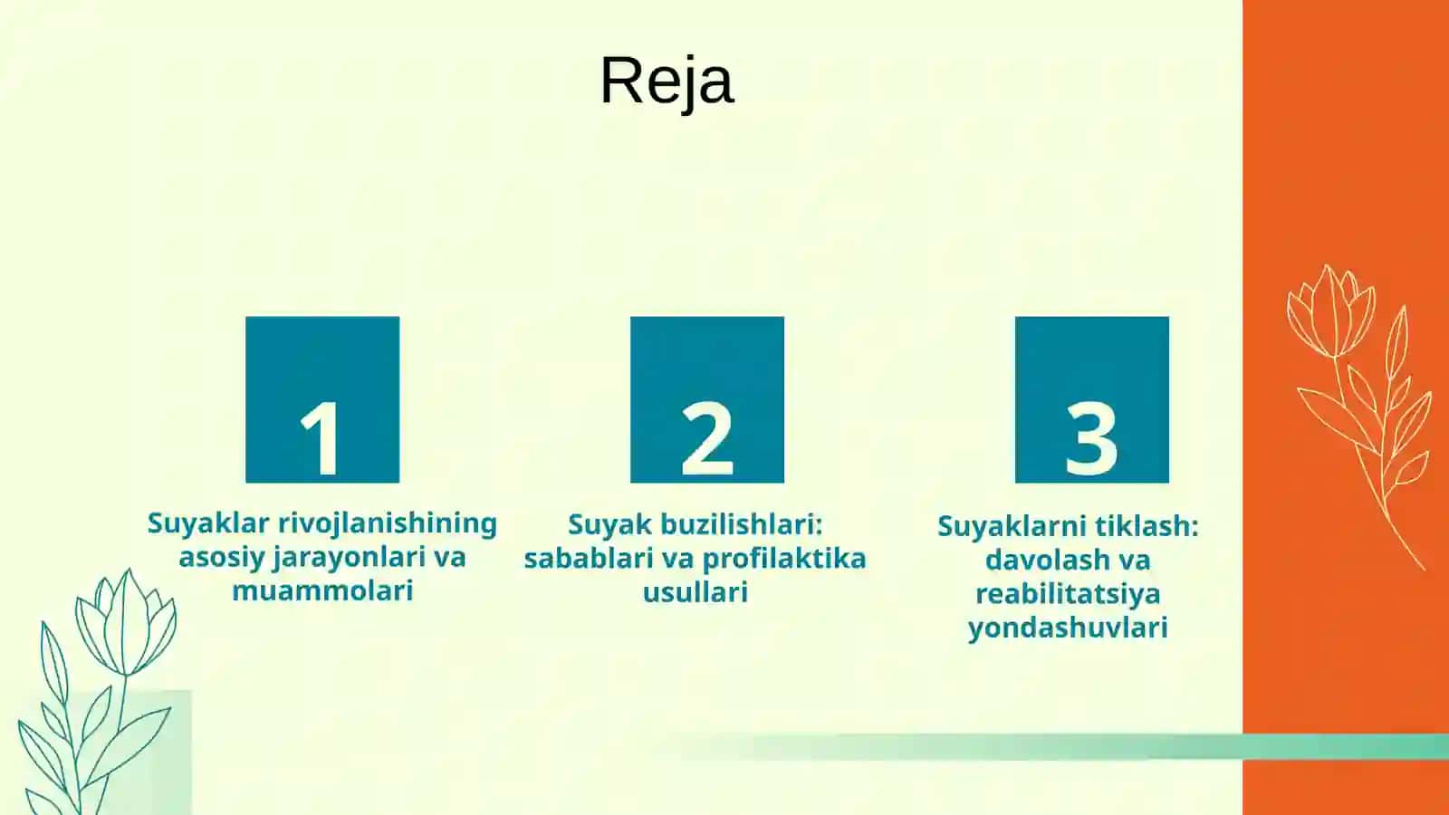 Suyaklar rivojlanishining buzulishlari 2
