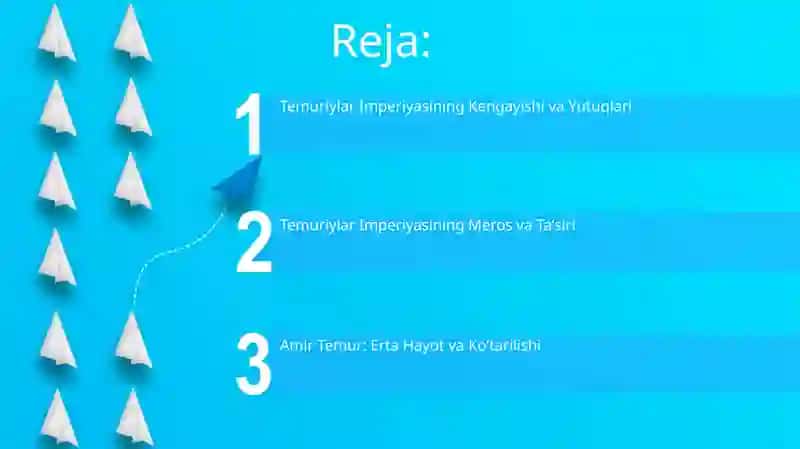Amir Temur va Temuriylar davlatchiligi tarixi 2