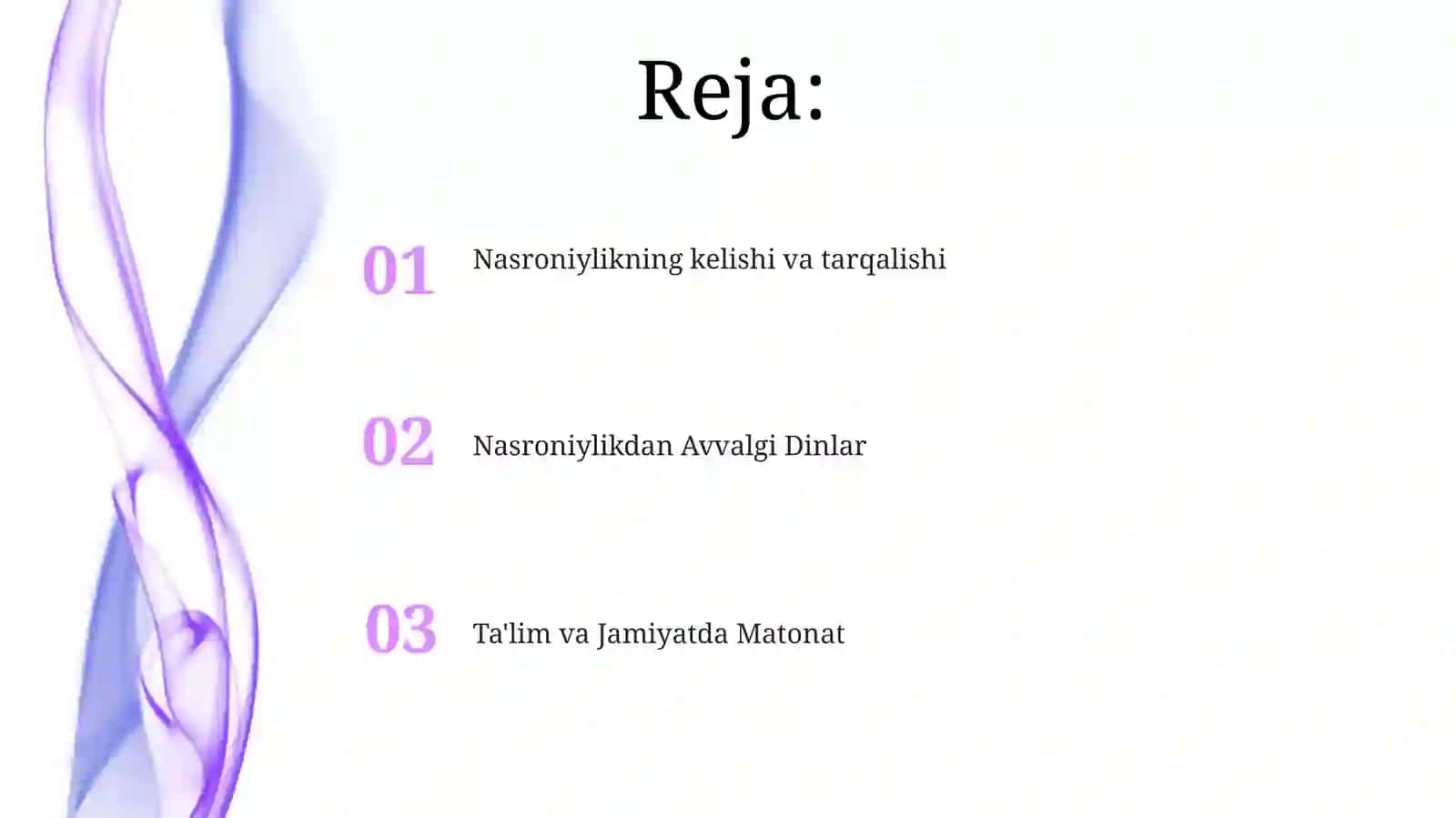 Nasronilikning paydo bo'lishi va ta'limoti 2