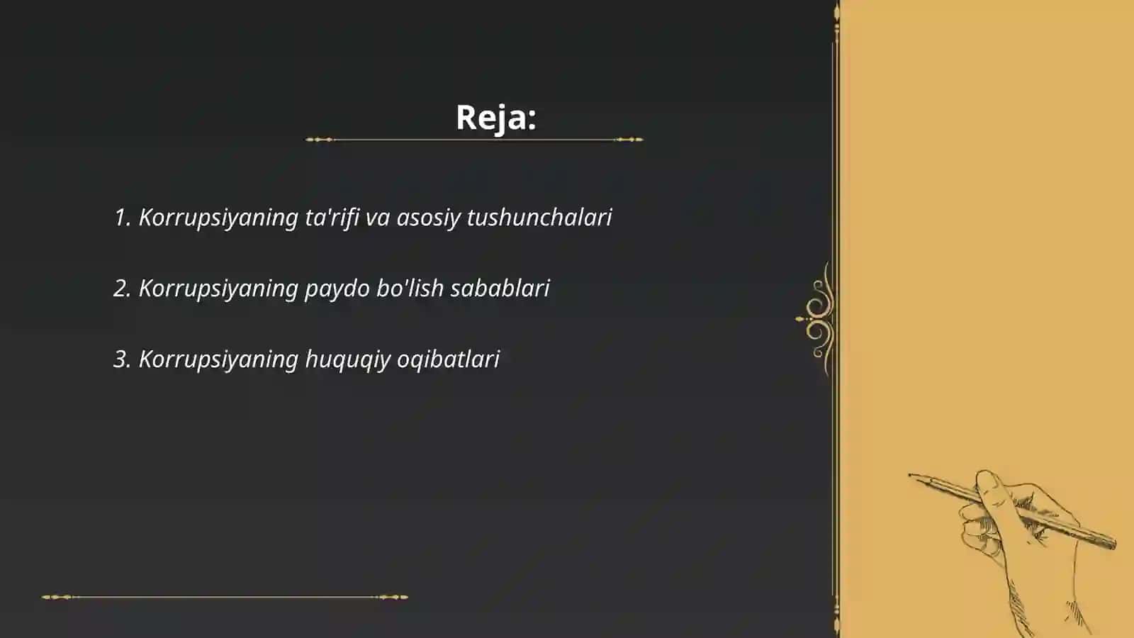 Korrupsiyani mohiyati va oqibatlari 2