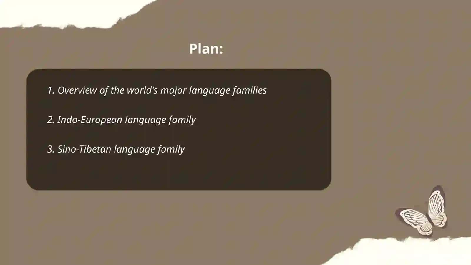 The Language Families of the World 2