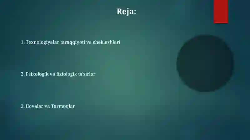 Virtual borliq haqida tahlil etish 2