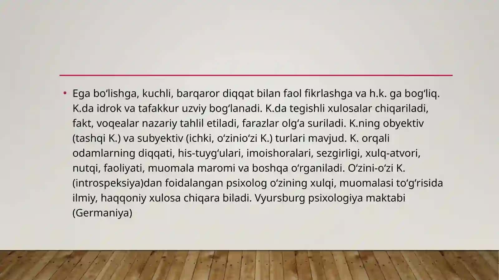 Kuzatishmetodlari 2