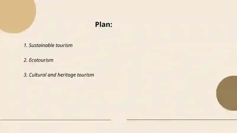Sustainable tourism 2