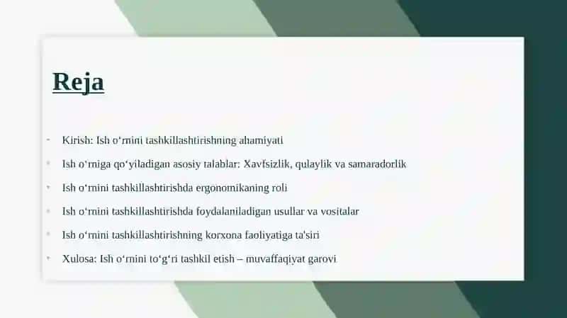 Hayot faoliyati havfsizligi 2