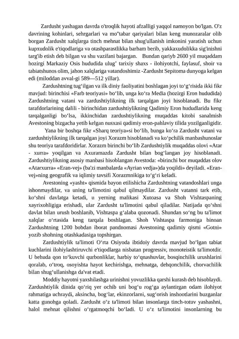 ZARDUSHTIYLIK DINI 2