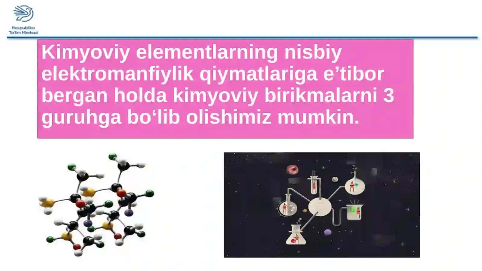 Kimyoviy bog'lanish turlari 2