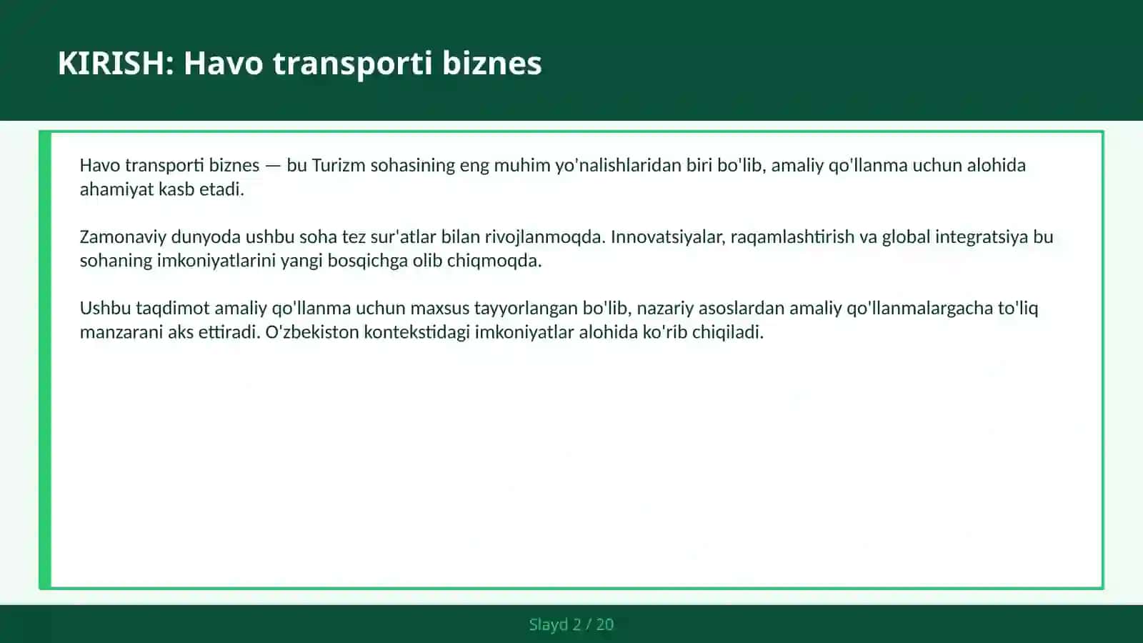Havo transporti biznes 2