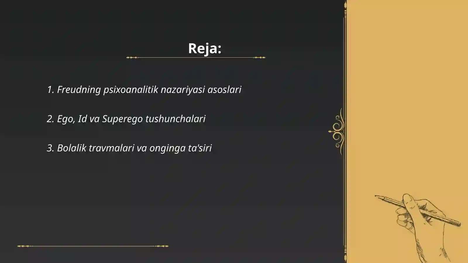 Guruhga psixonalitik jihatdan yondashuv 2