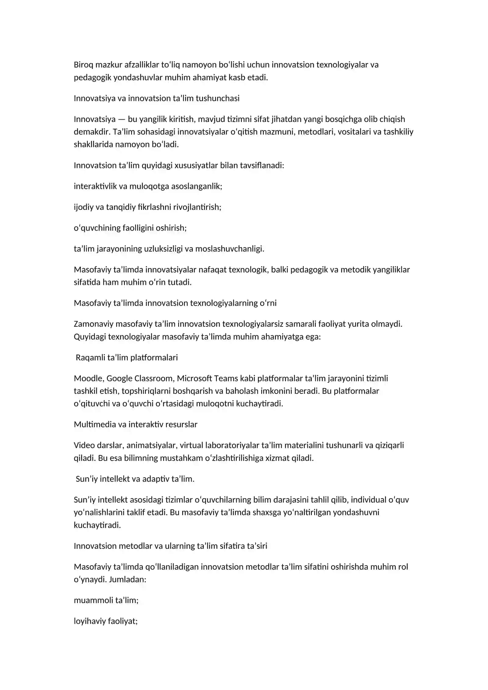 Masofaviy Ta'limda Innovatsiyaning Roli 2