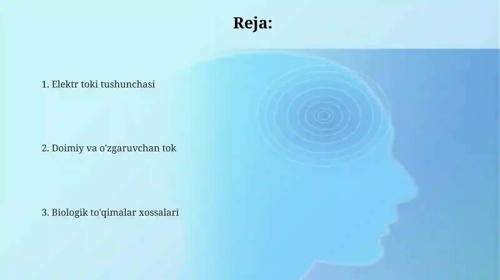 Biologik to'qimalar xossalari 2