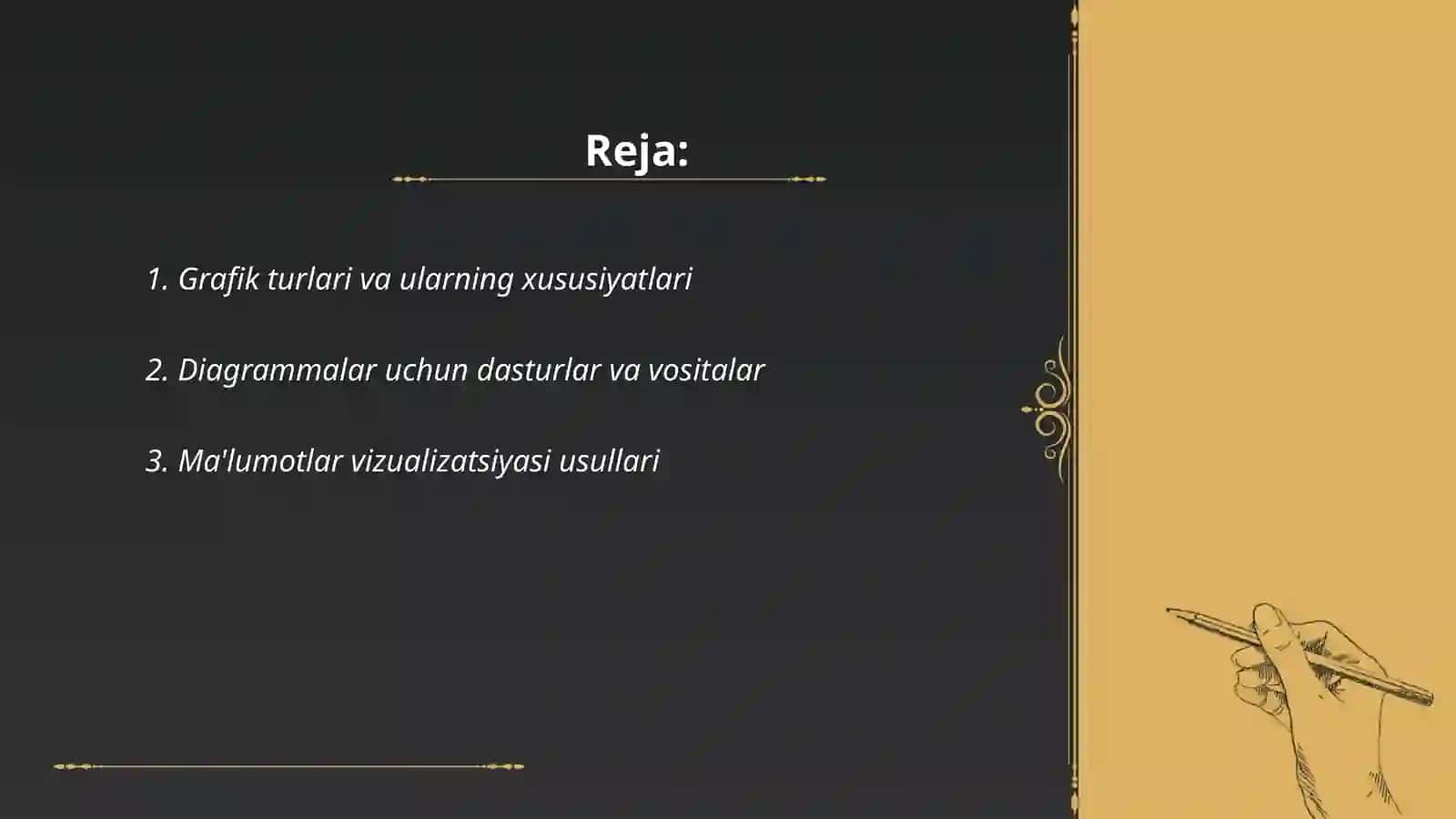 Grafiklar va Diagrammalar 2