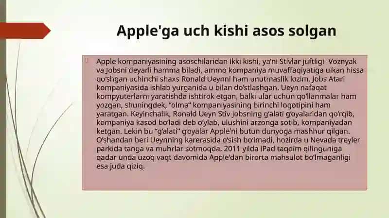 Apple brendi 2