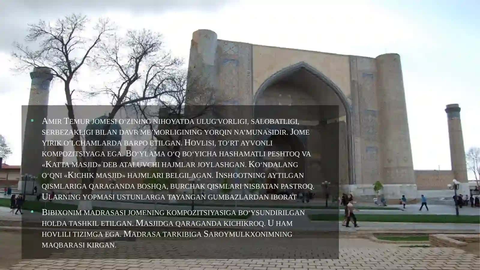 Bibixonimmaqbarasi 2