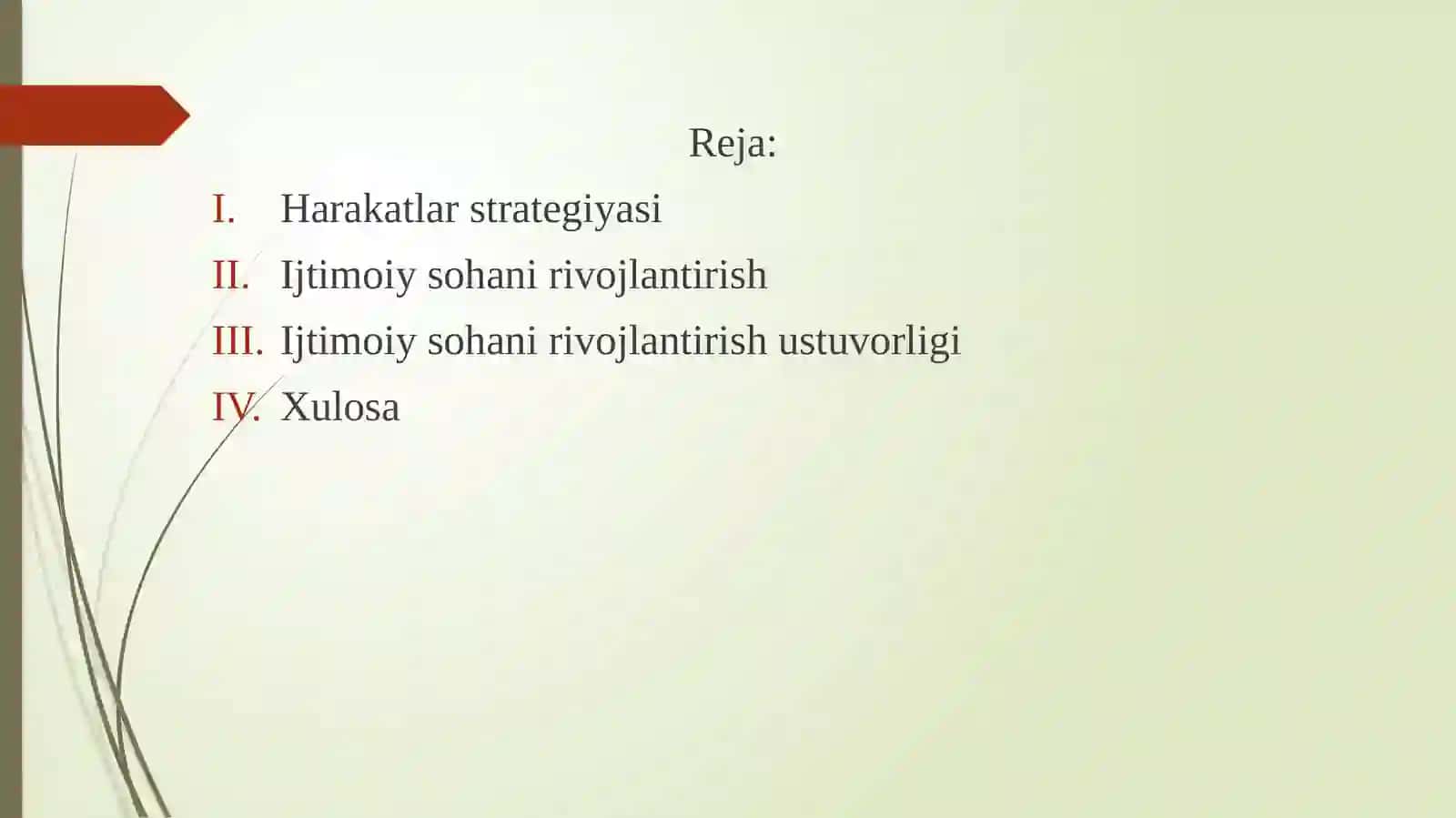 Ijtimoiy sohani rivojlantirish ustuvorligi 2