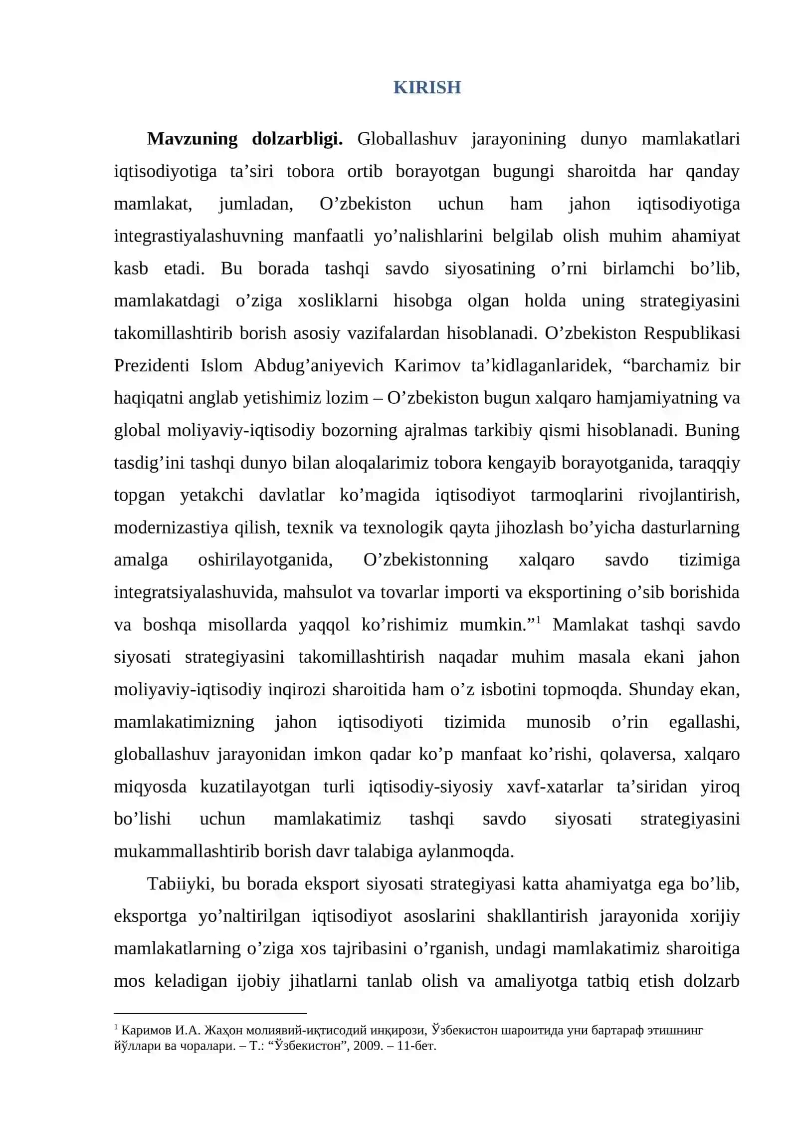 APEC davlatlarida xalqaro savdo strategiyasi 2
