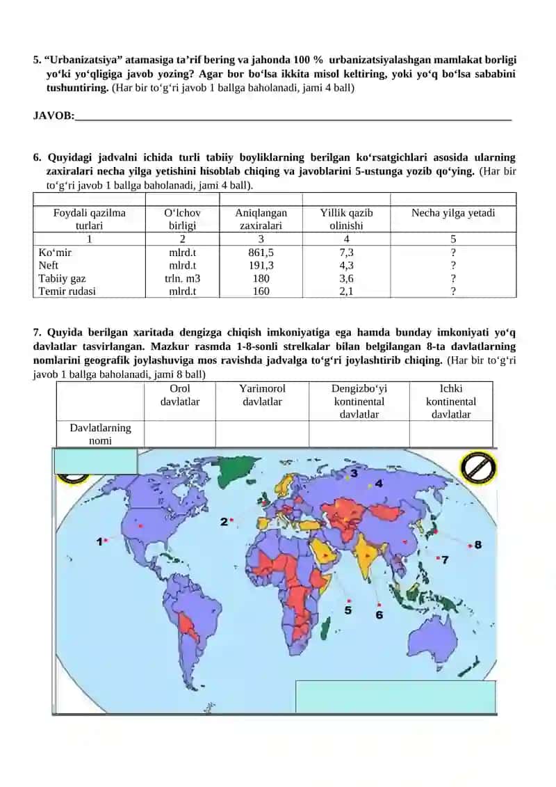 9-sinf Geografiya 2