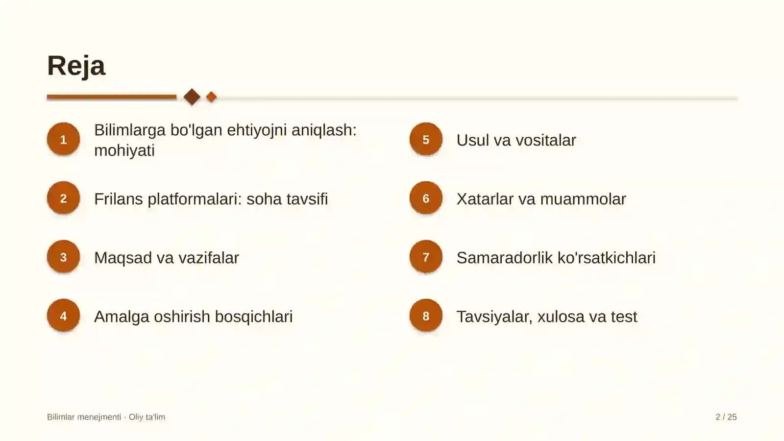 Frilans platformalarida bilimlarga bo'lgan ehtiyojni aniqlash 2