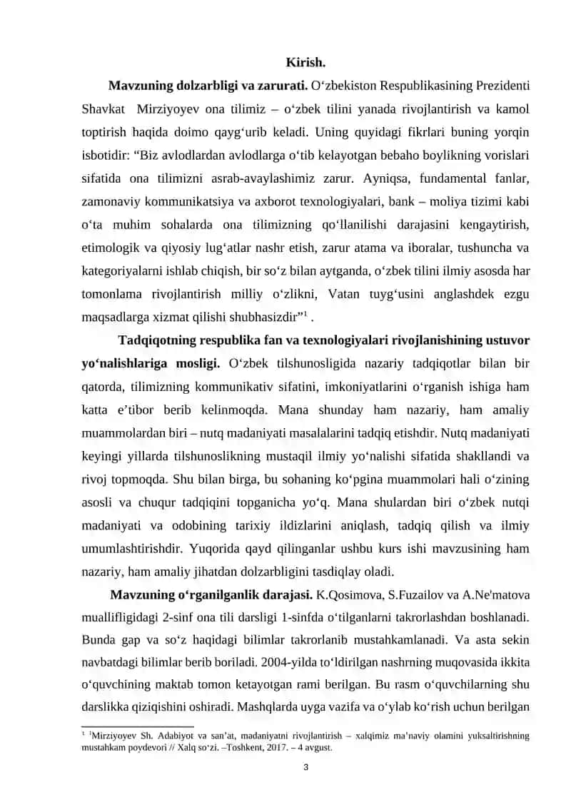 SIFAT SO’Z TURKUMI O’RGATISH METODIKASI 2