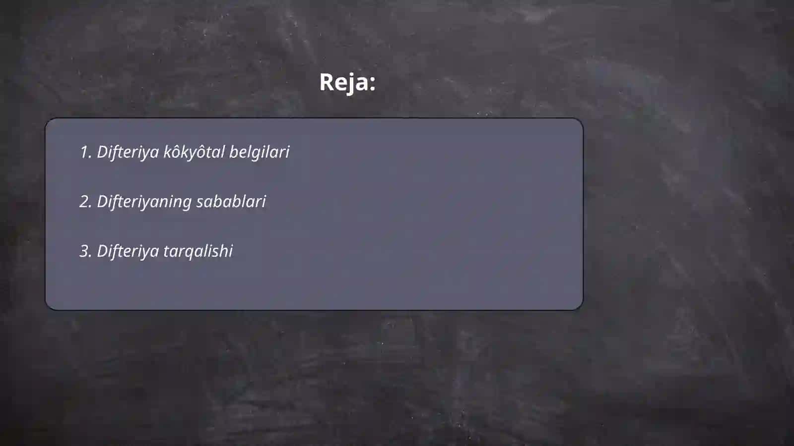 Difterya kôkyôtal haqida malumot 2