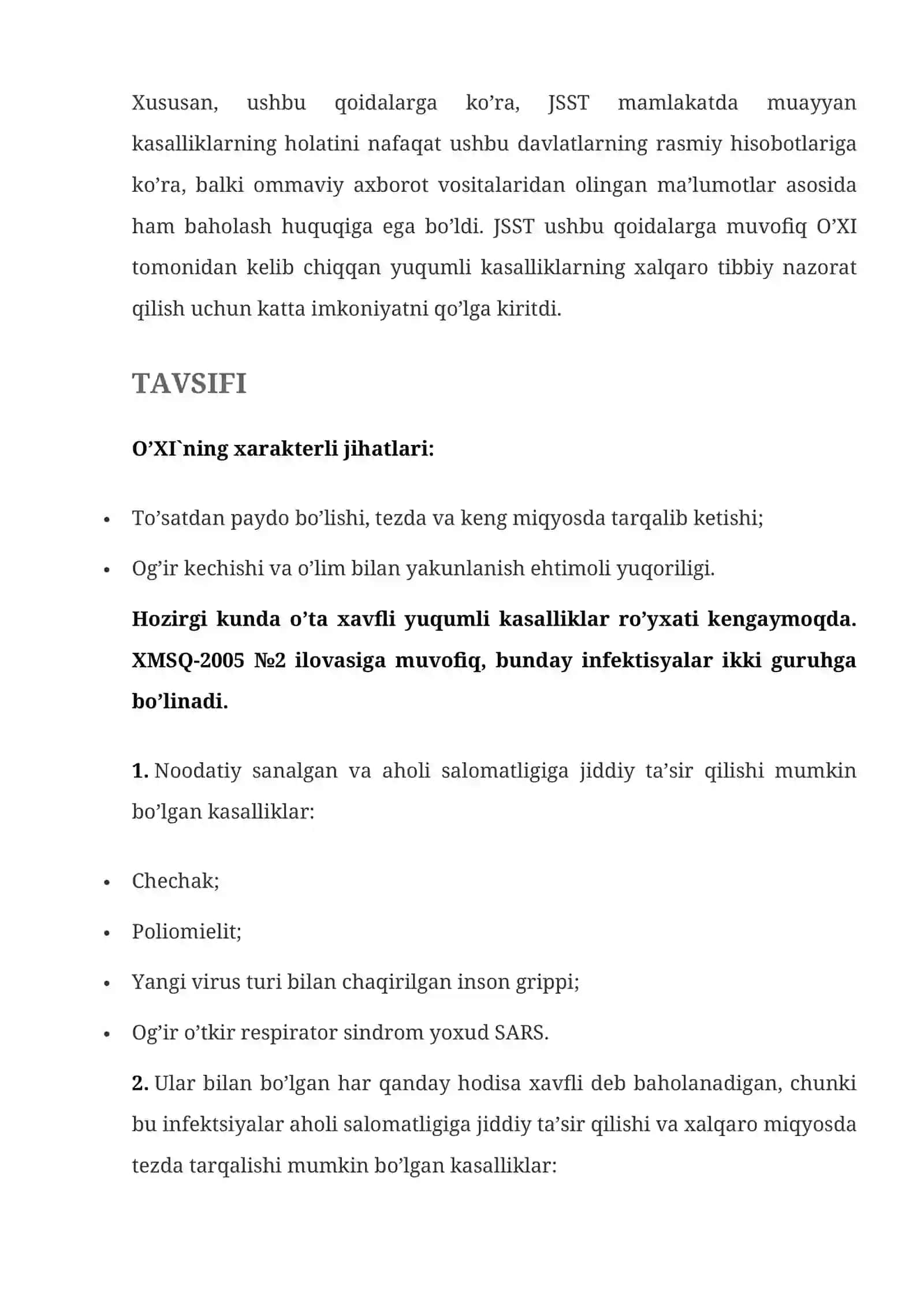 O'ta xavfli yuqumli kasalliklar 2