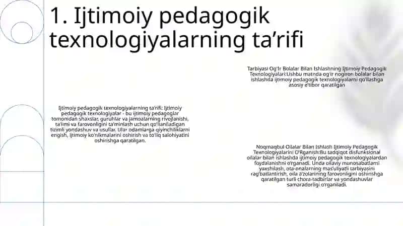 Ijtimoiy Pedagogik Texnologiyalar 2