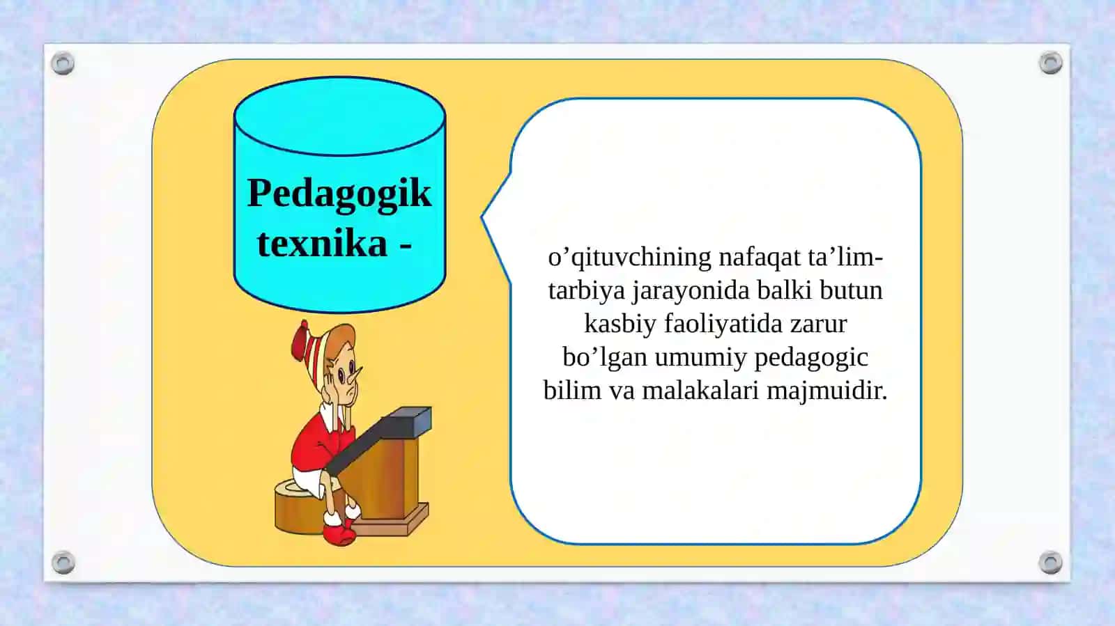 Pedagogik texnika 2