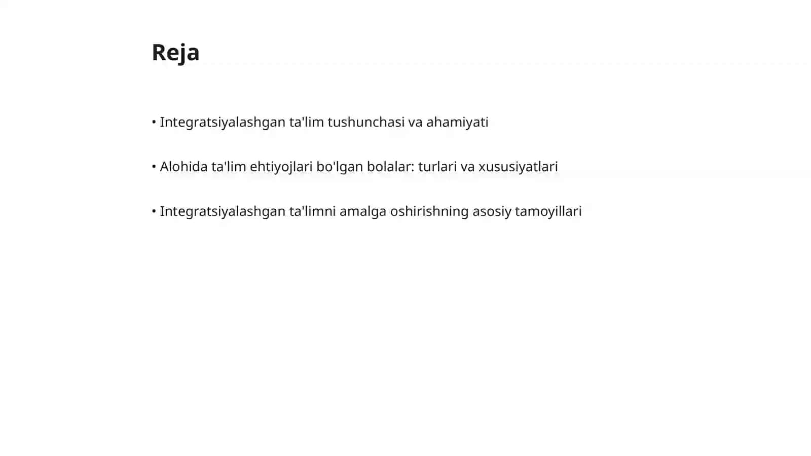 Integratsiyalashgan ta'lim 2