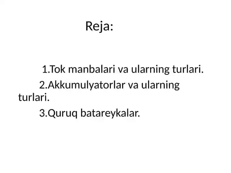 Tokmanbalari, Akkumulyatorlar, Quruqbatareykalar 2