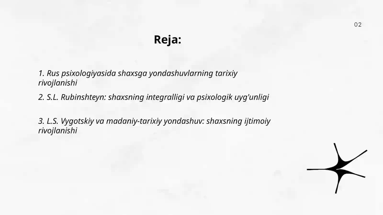 Rus psixologiyasida shaxsga yondashuvlar 2