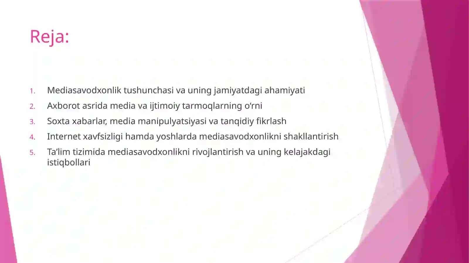 Mediasavodxonlik 2