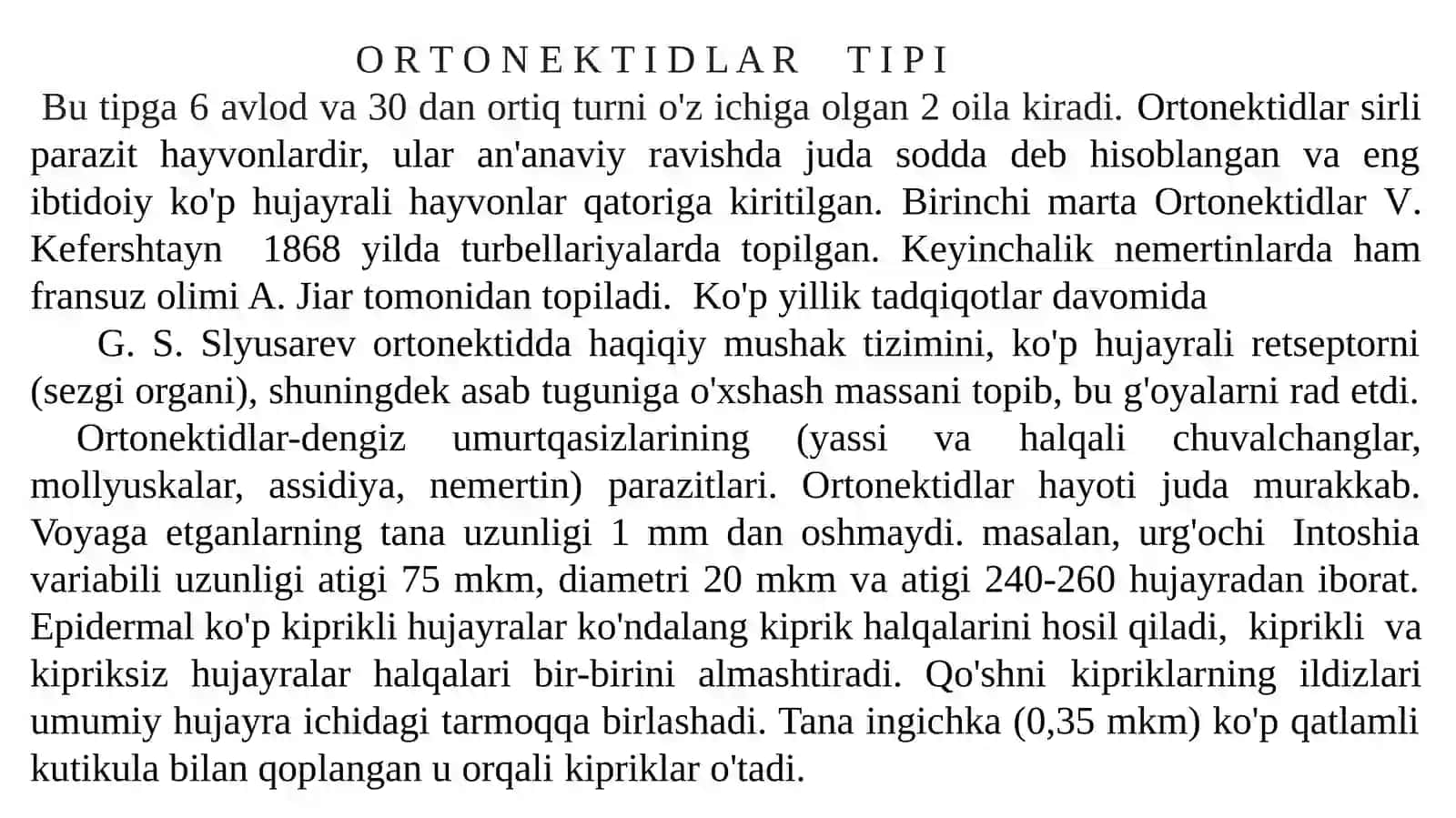 Ortonektidlar 2