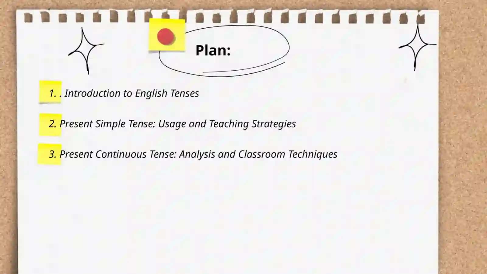 Teaching English Tenses: Analysis and Methods 2