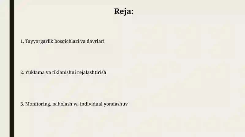 SPORT TRENIROVKASINING BOSQICHLARI 2