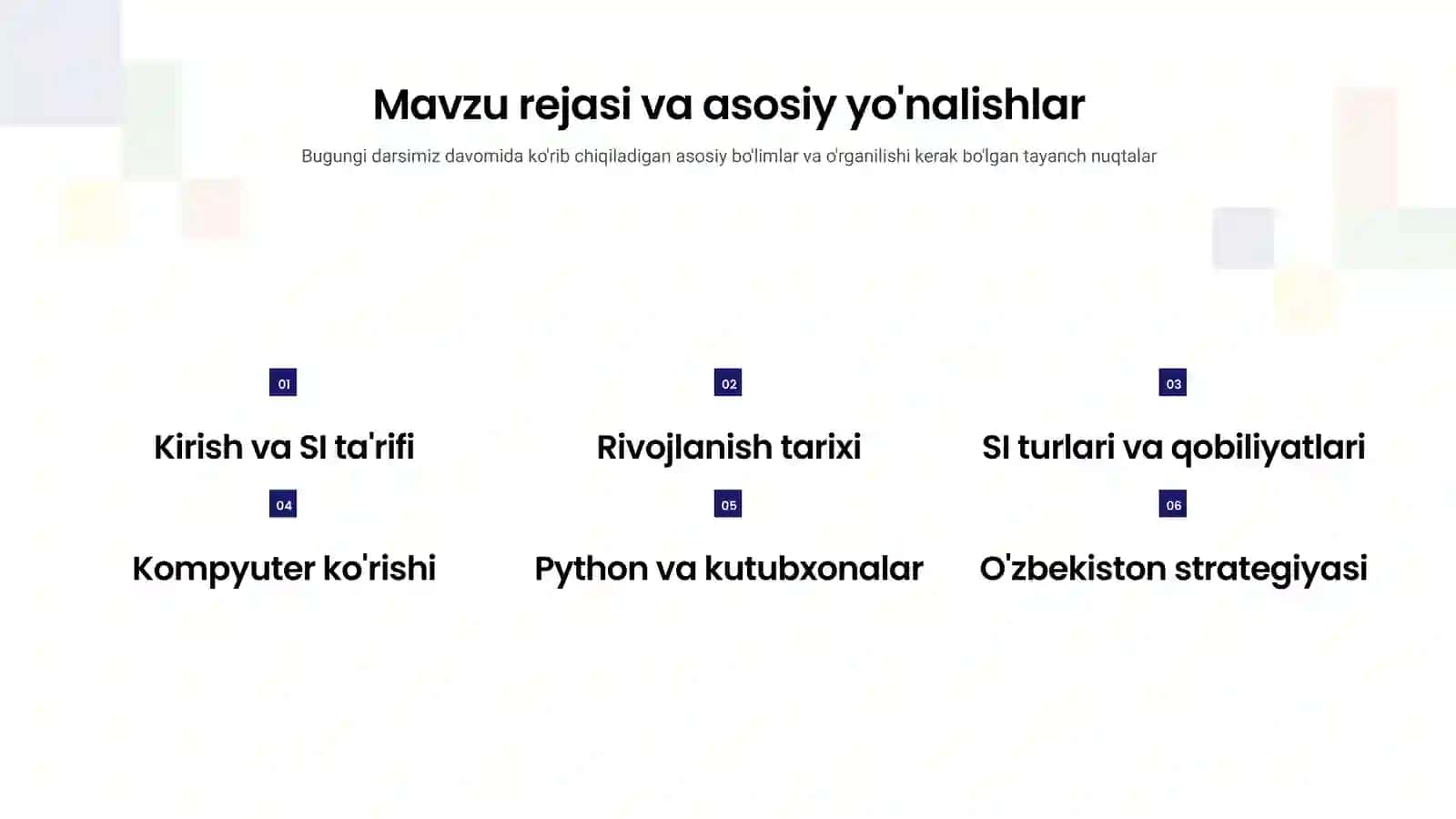 Sun’iy intellekt olamiga sayohat 2