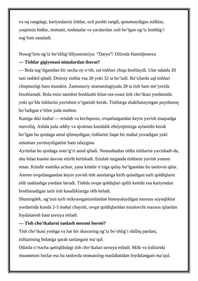 Protezlash Ahamiyati 2