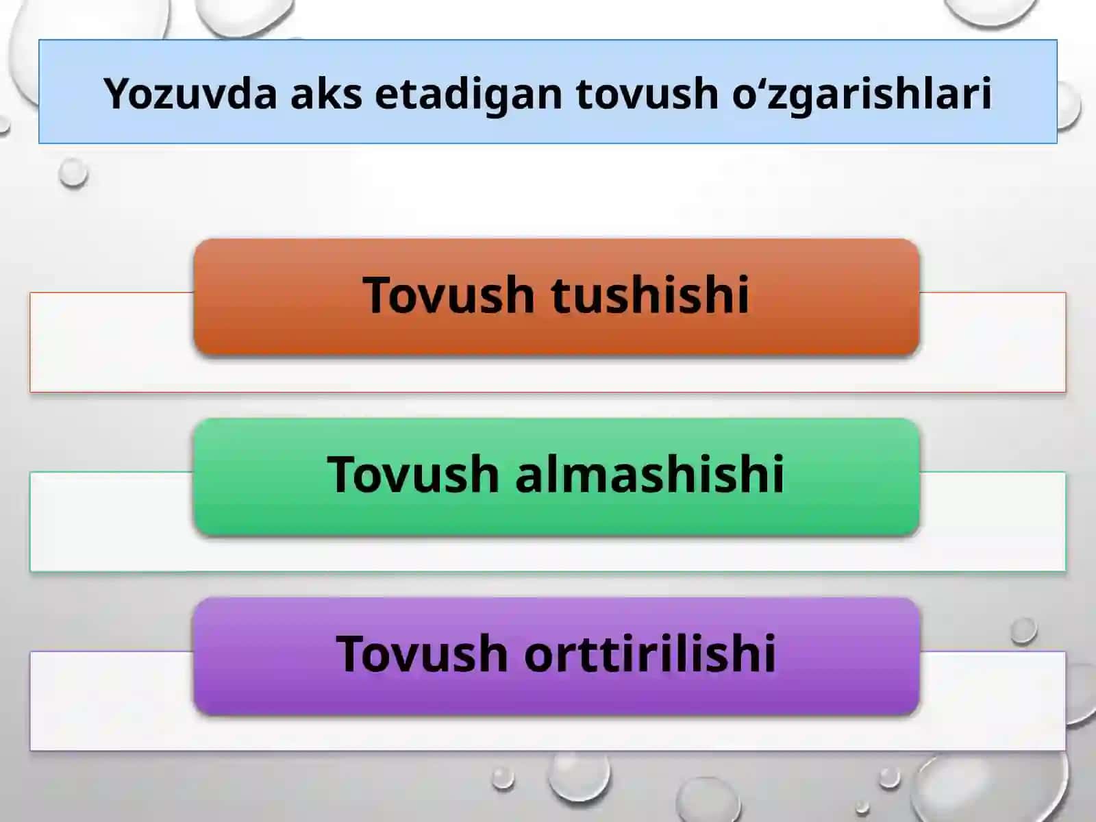 5-sinf. Fonetik hodisalar. So'zlarda tovush ortishi 2
